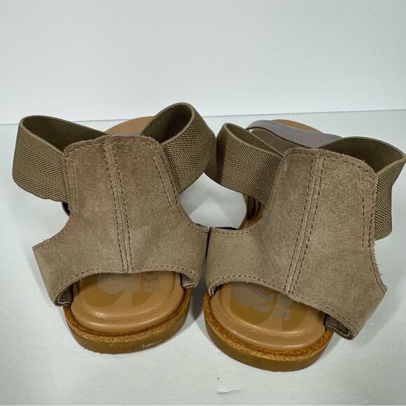 Sorel Ella II Flat Sandals Metallic Leather Boho Womens Size 8 - Picture 5 of 7